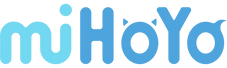 miHoYo official company logo in blue rounded lettering