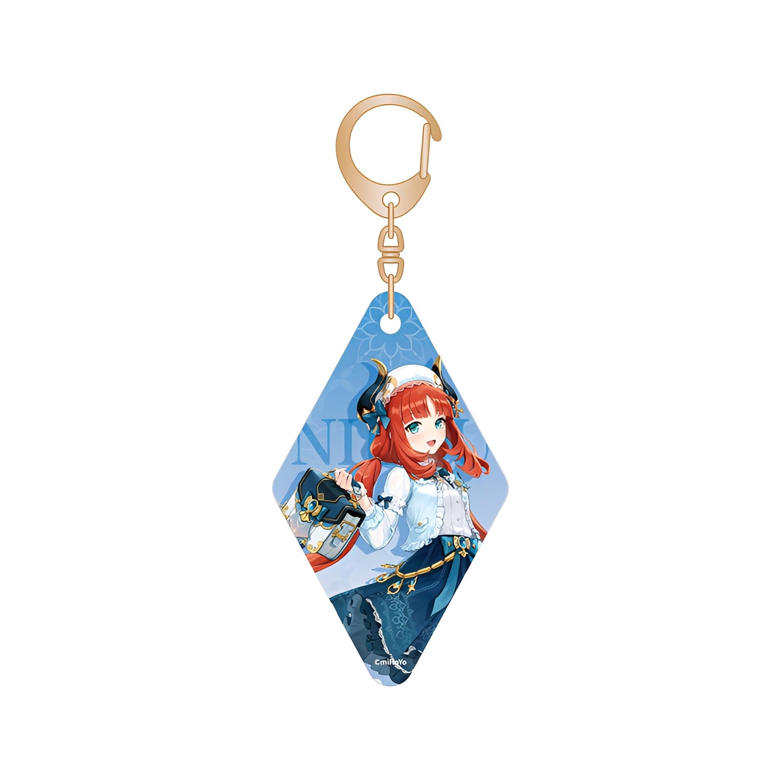 genshin impact nilou starry series acrylic keychain charm transparent character accessory