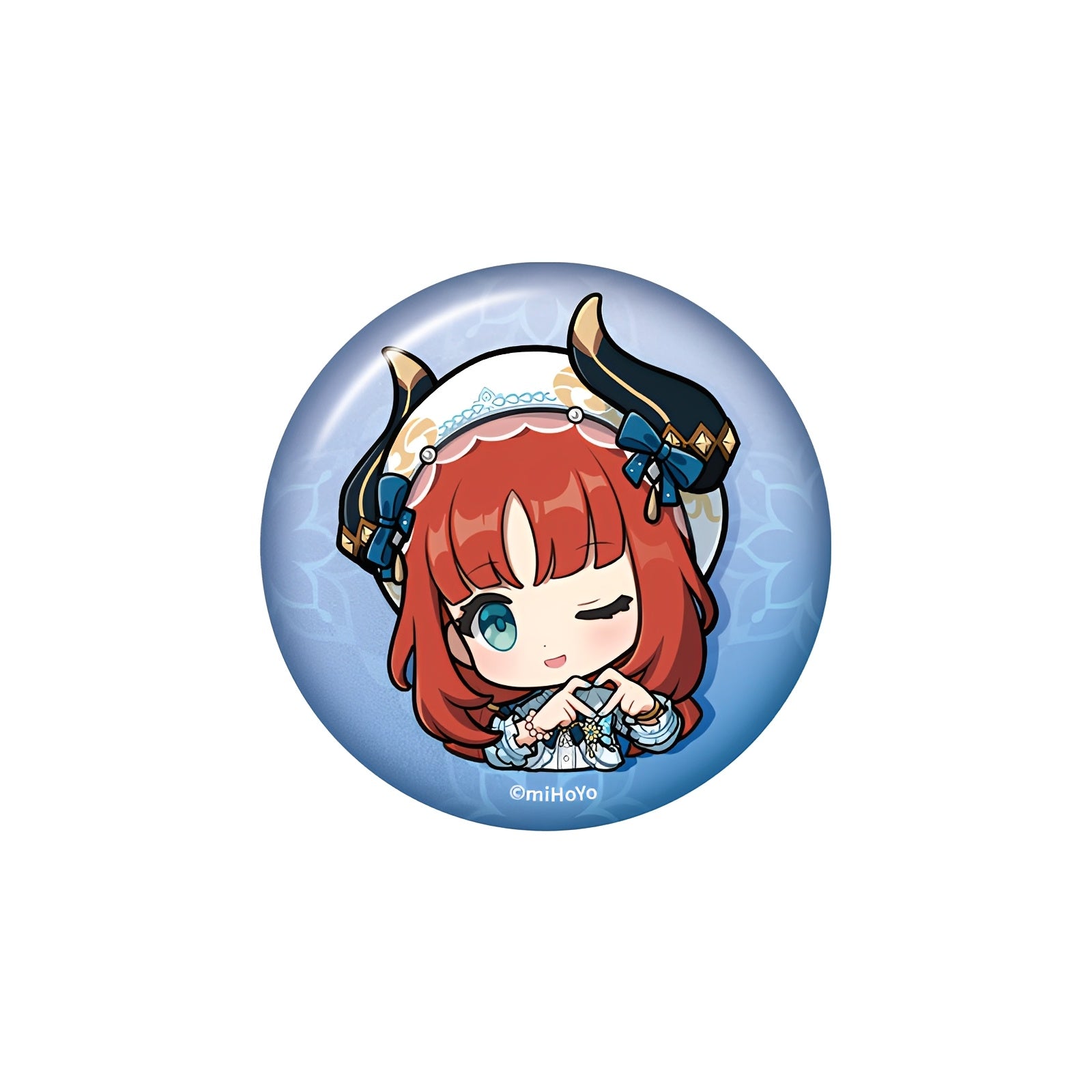 genshin impact nilou chibi badge starry series cute character pin collectible