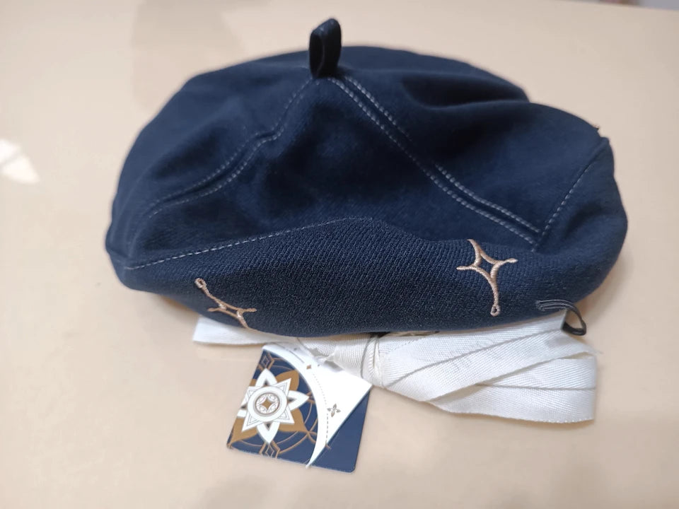 Genshin Impact Albedo Theme Navy Beret