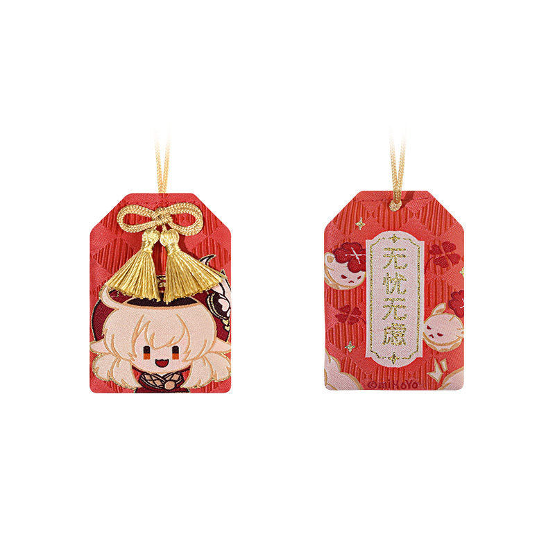 Genshin Impact Klee amulet charm collectible pendant