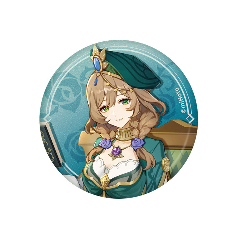 Genshin Impact Lisa Teyvat Series Character Badge Display