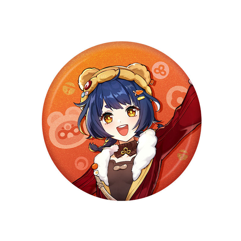 Genshin Impact Xiangling Teyvat Series Character Badge Display