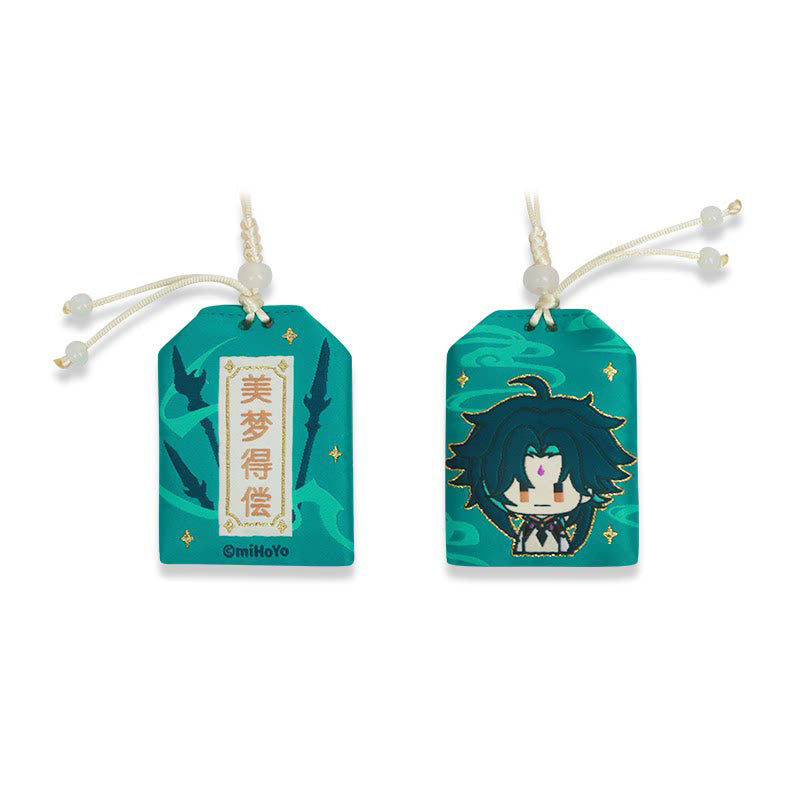 Genshin Impact Xiao amulet charm collectible pendant