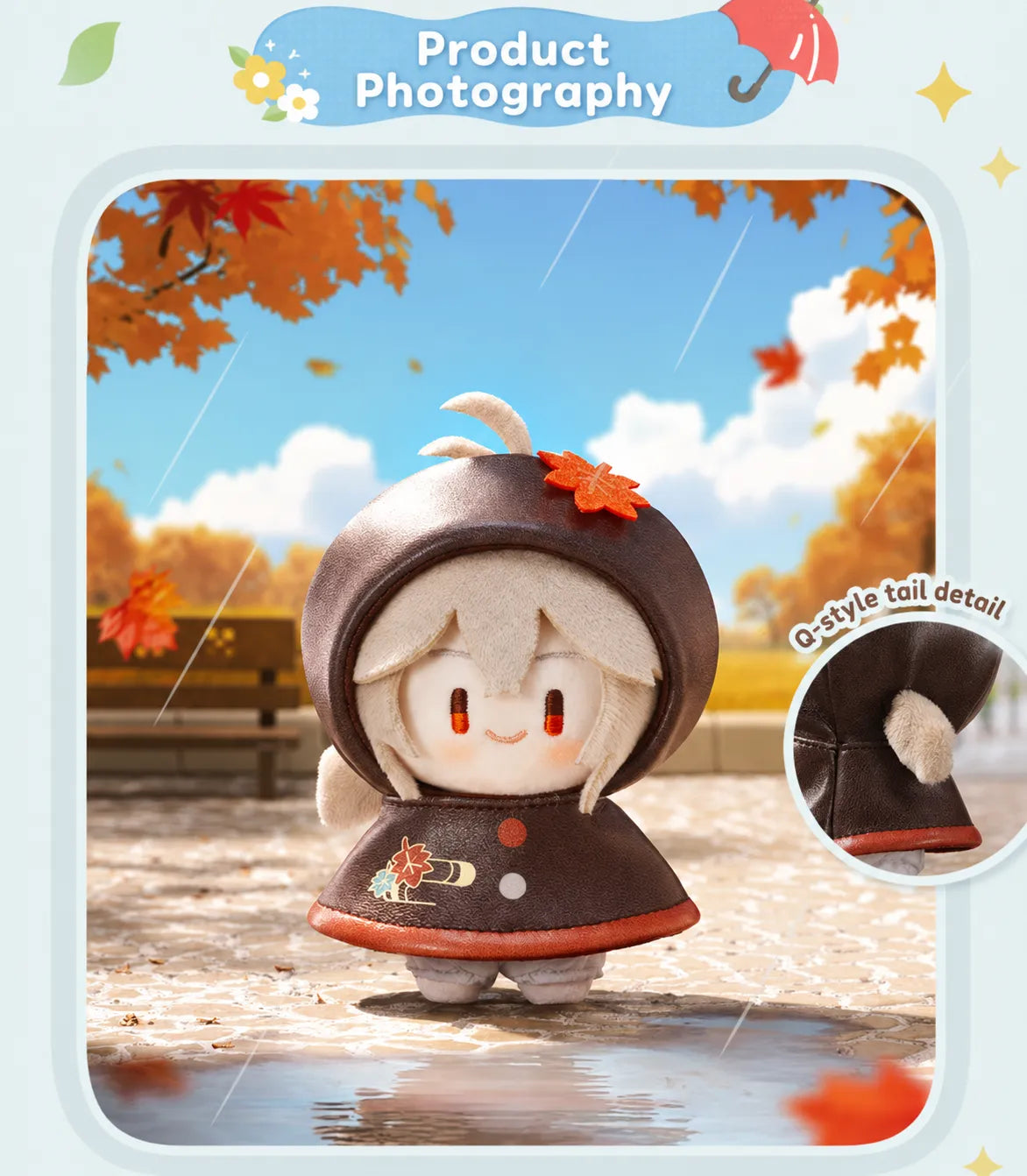 Furina Style Plush Keychain Design Showcase