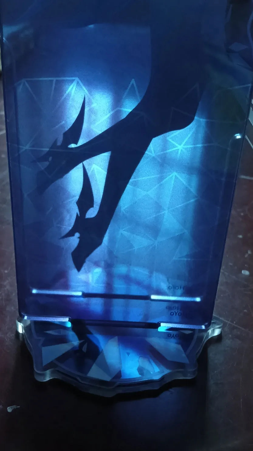 Genshin Impact Void Star Series Skirk Badge & Standee Set