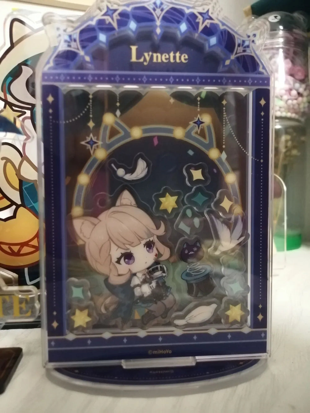 Genshin Impact Figura Acrílica Serie Starlight Letter