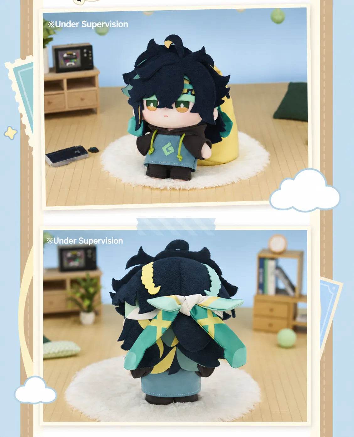Sweet Dream Whispers Plush Doll Outfit Details
