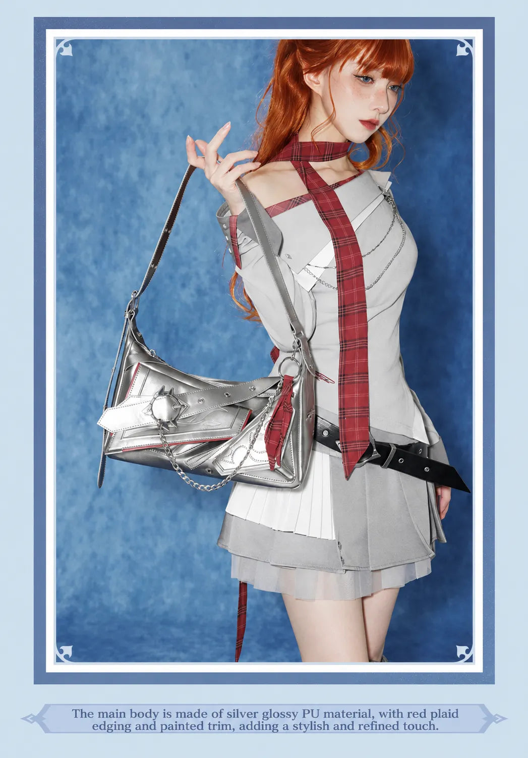 Tartaglia shoulder bag with adjustable strap for multiple carrying styles
