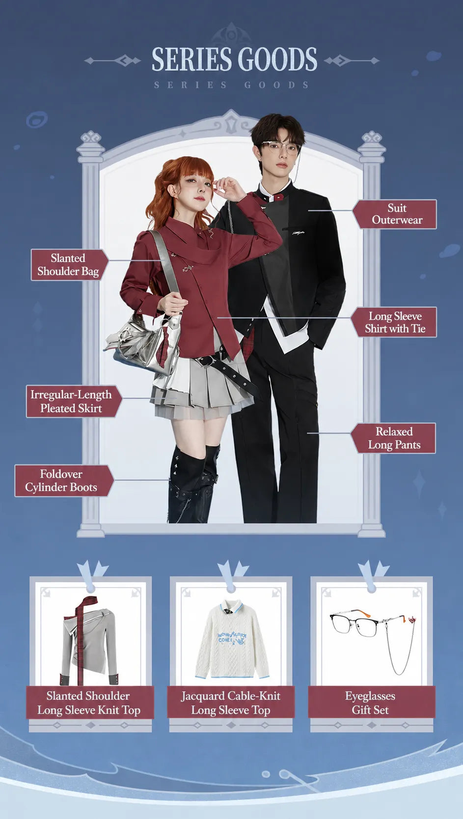 Tartaglia Themed Impression Series bonus acrylic stand with character design 2