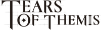 Tears of Themis official game logo with elegant serif typography