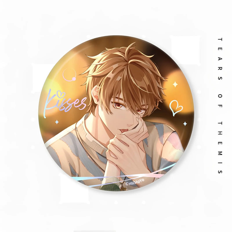 Tears of Themis Luke Pearce Tender Kiss Series tinplate badge anime pin
