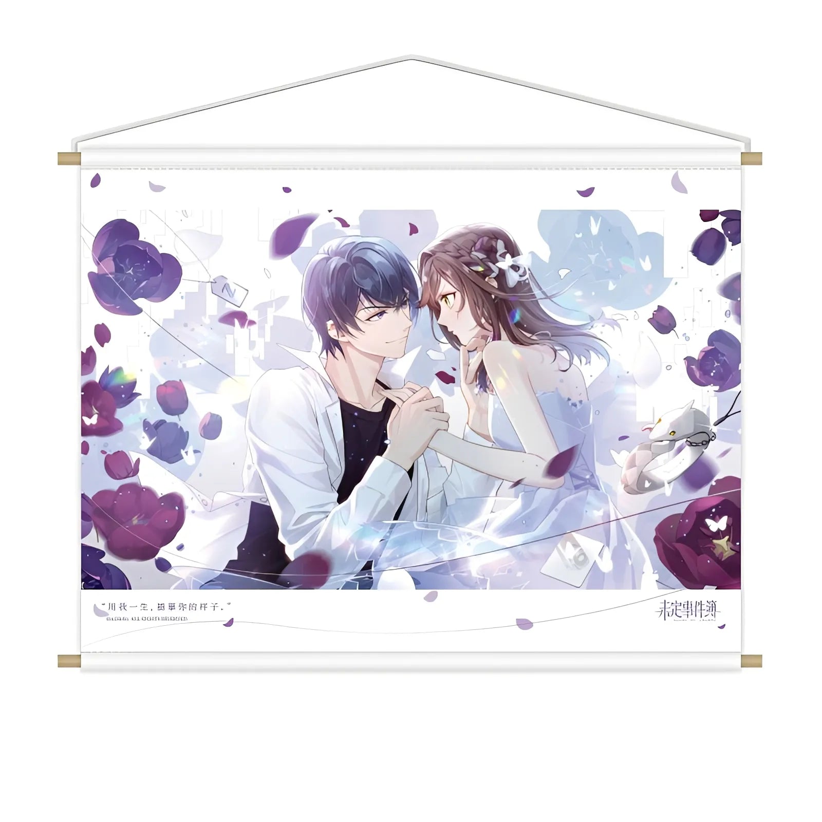 Tears of Themis Marius von Hagen Flower Language Fabric Wall Scroll