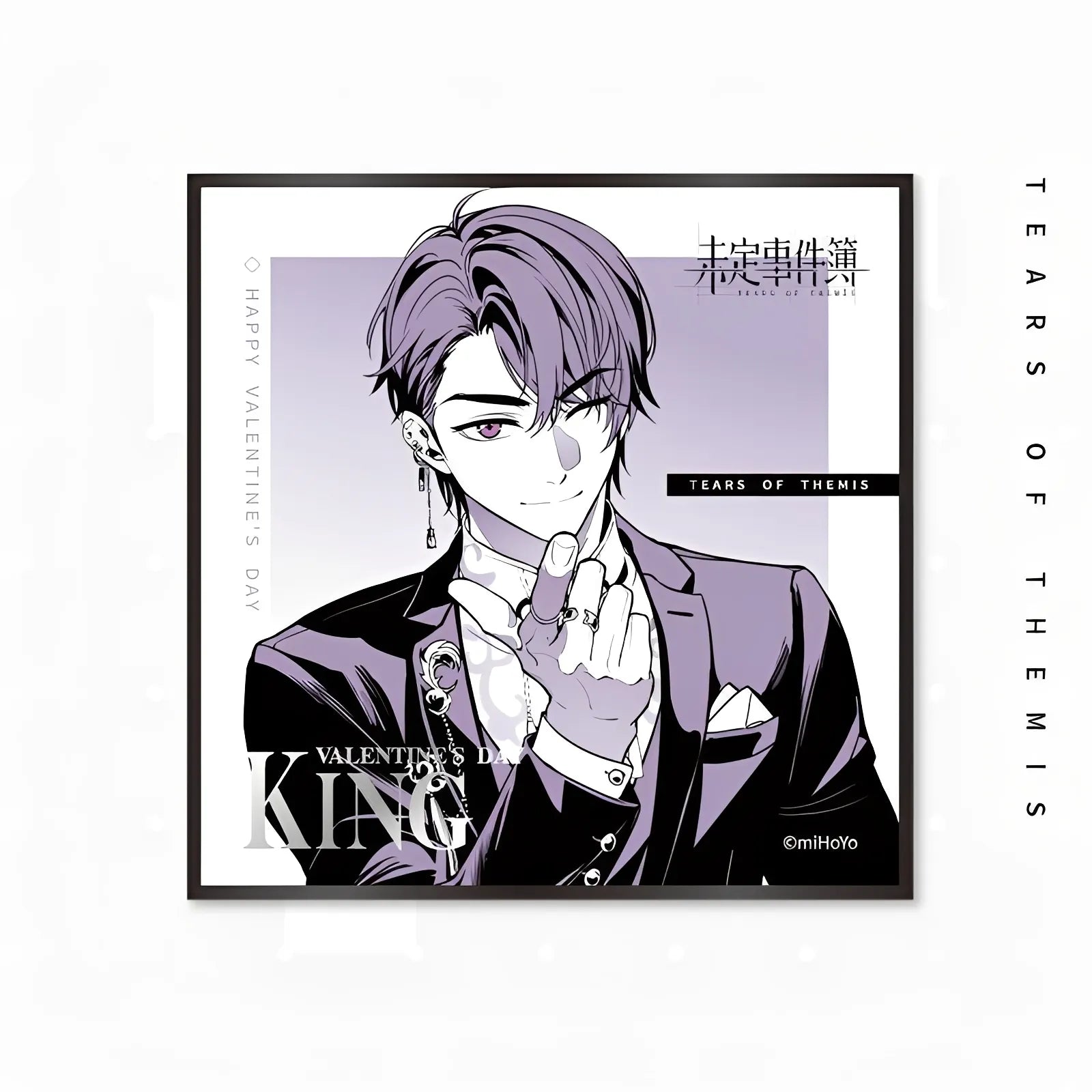 Tears of Themis Marius von Hagen romantic moment decorative art card collectible anime merchandise