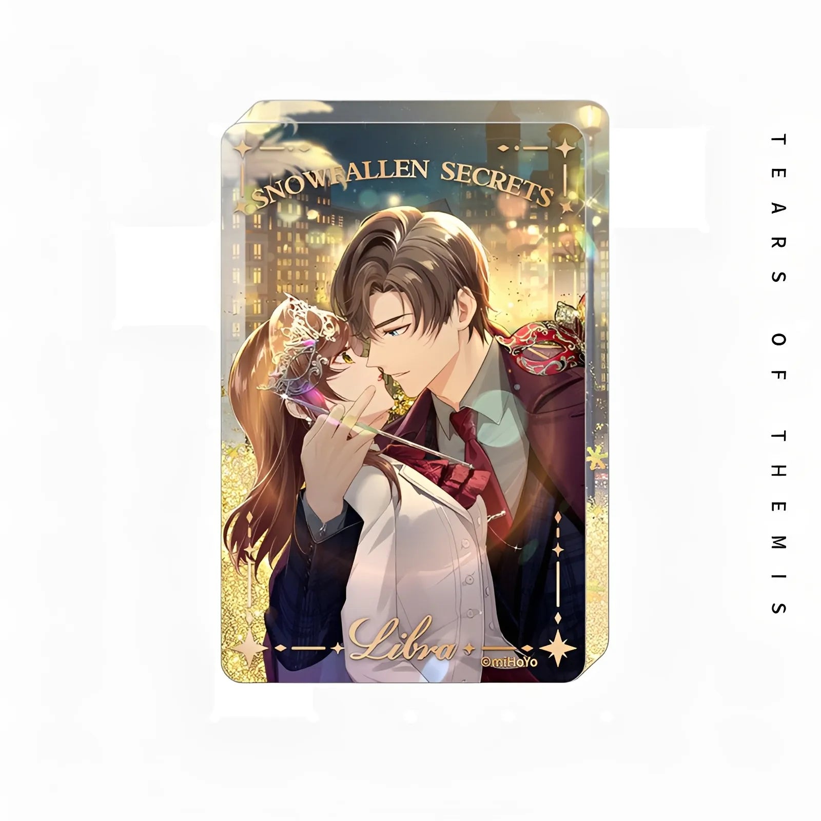 Tears of Themis Snowfall Realm acrylic liquid sand stand Artem Wing character collectible