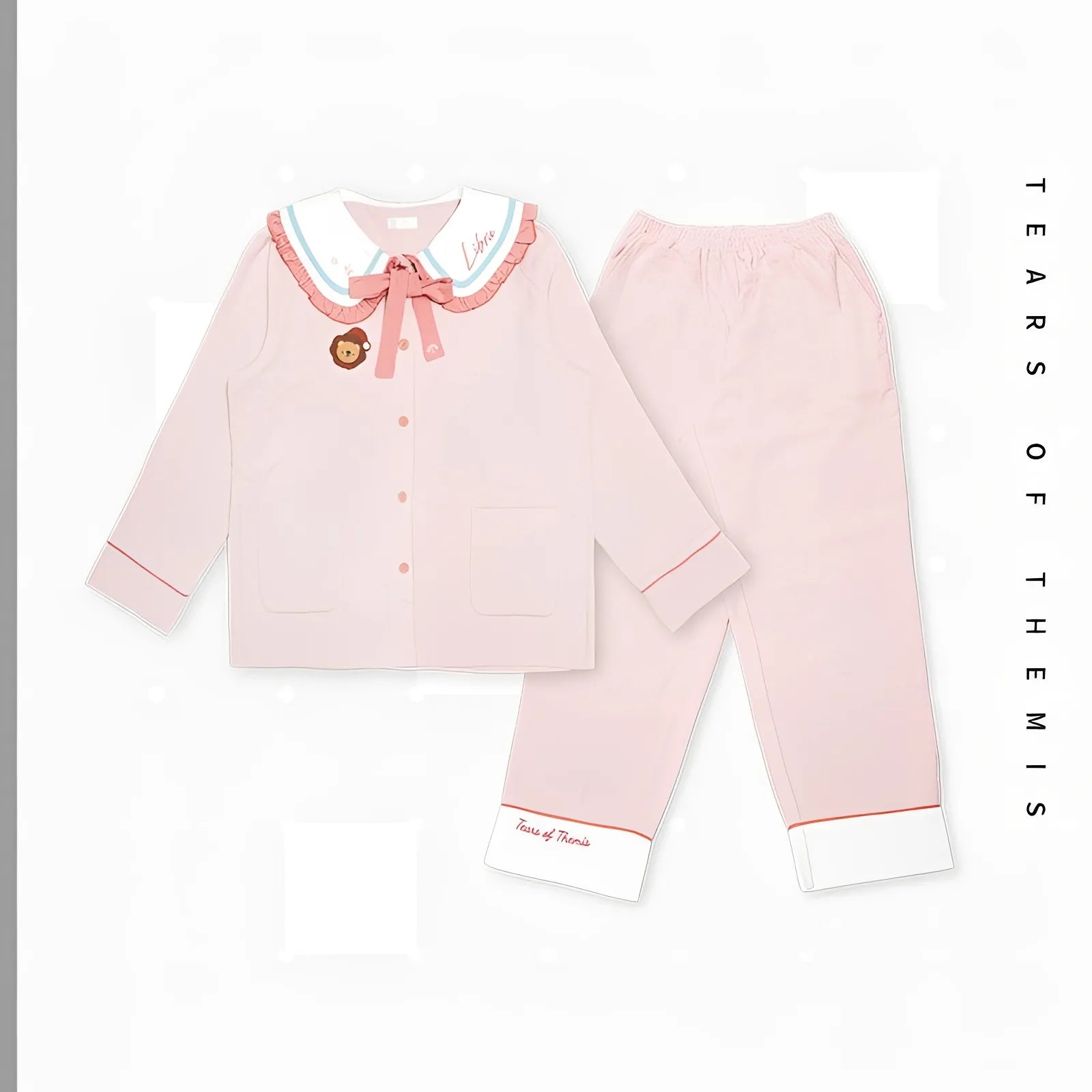 Tears of Themis Sweet Dreams Series Artem Wing cotton long sleeve pajama loungewear set product image white background