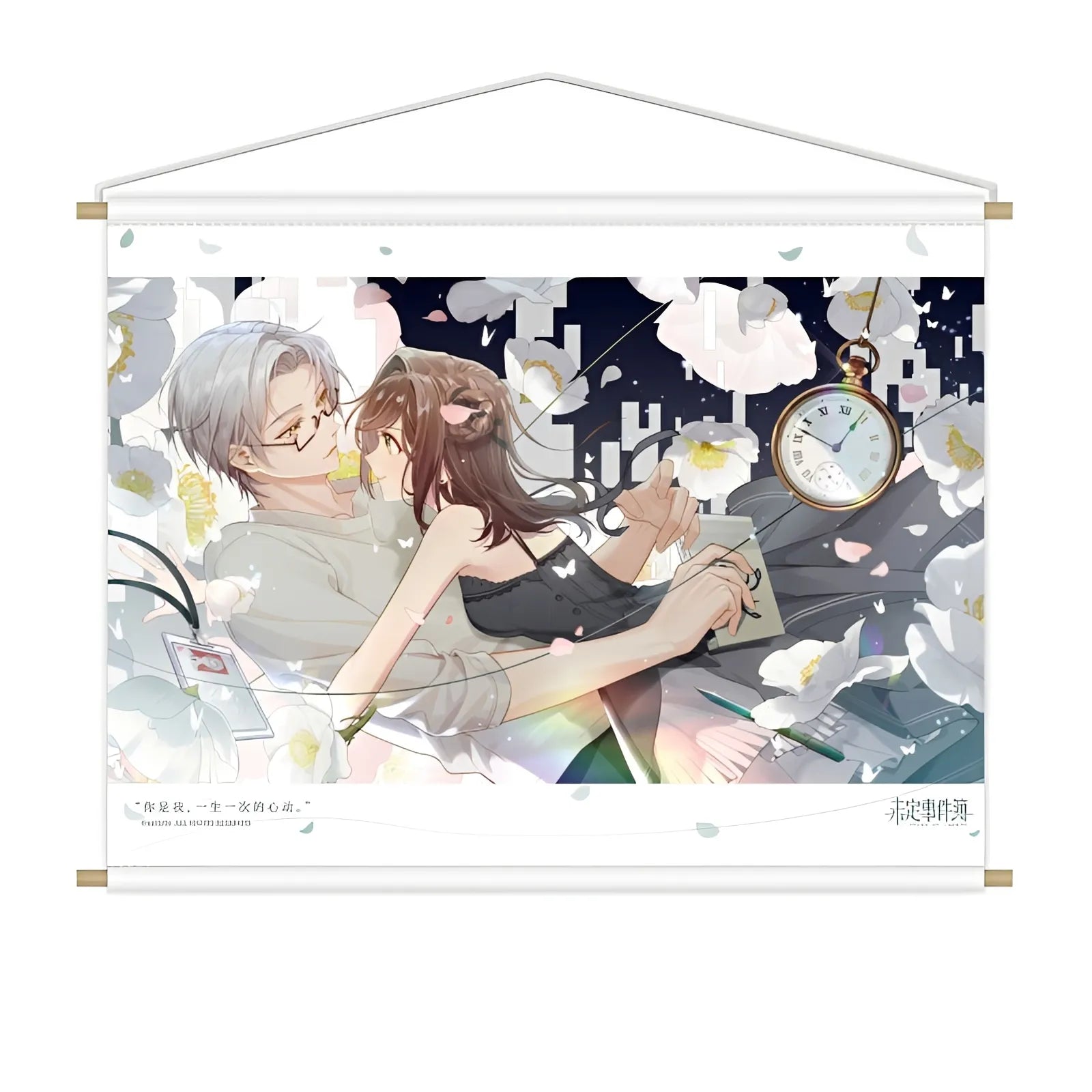 Tears of Themis Vyn Richter Flower Language Fabric Wall Scroll
