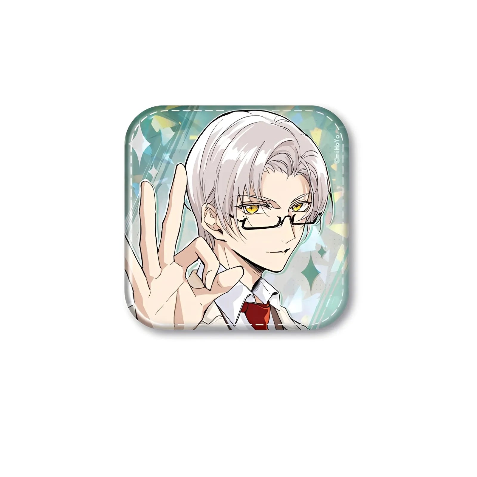 Tears of Themis Voice Collection square badge featuring Vyn Richter