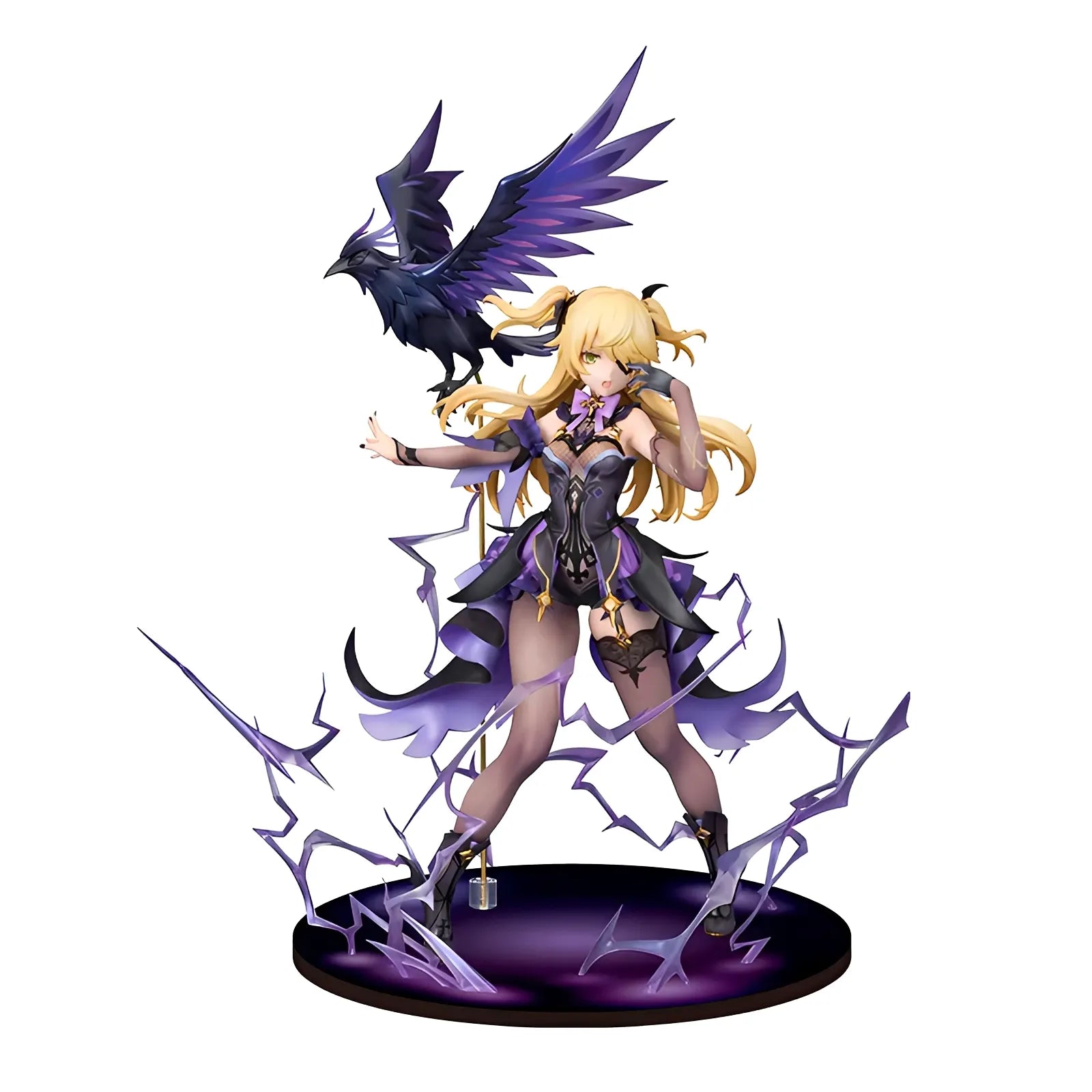 Genshin Impact Fischl merchandise collection cover featuring figures accessories and themed collectibles