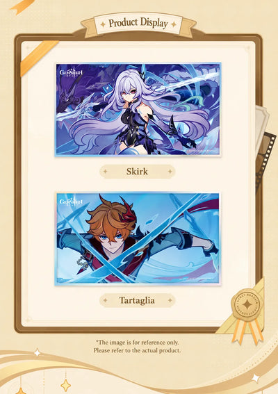 Canvas of Starlight Memories Character Art Paper available in Skirk and Tartaglia character styles