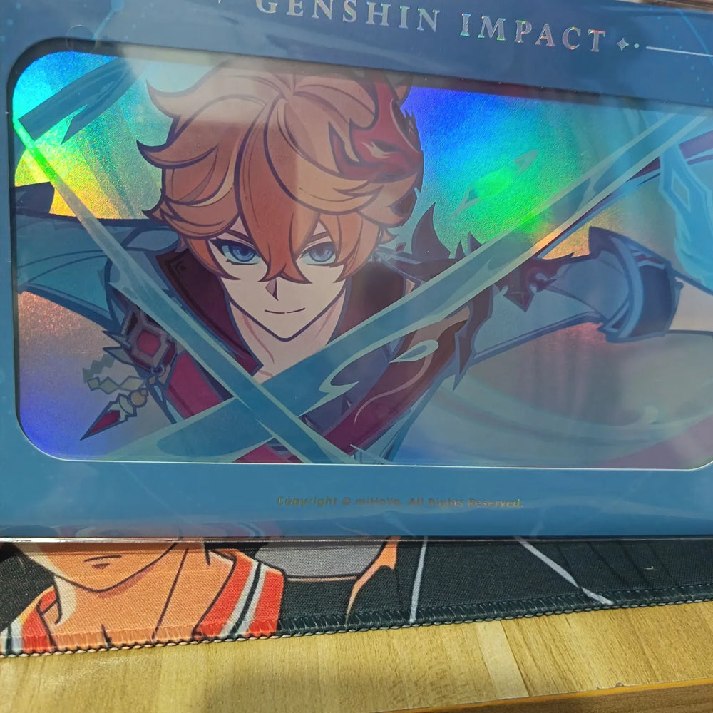 Genshin Impact Skirk & Tartaglia Character Art Paper