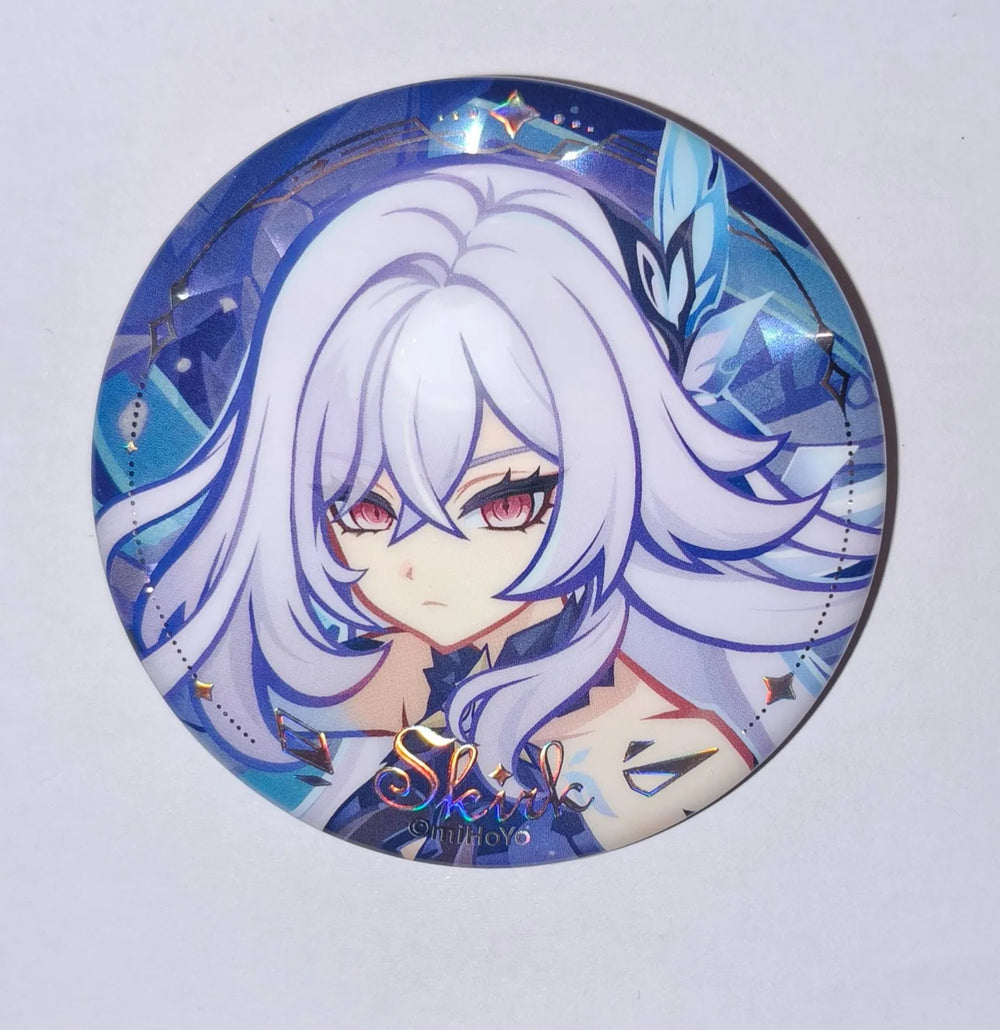 Genshin Impact Skirk & Tartaglia Character Badge