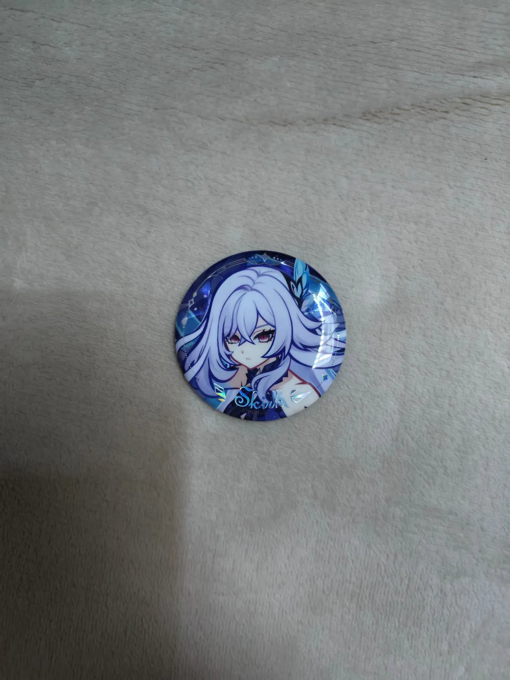 Genshin Impact Skirk & Tartaglia Character Badge