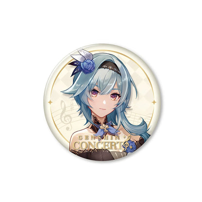 Genshin Impact Eula character badge dusty glory concert series metal pin