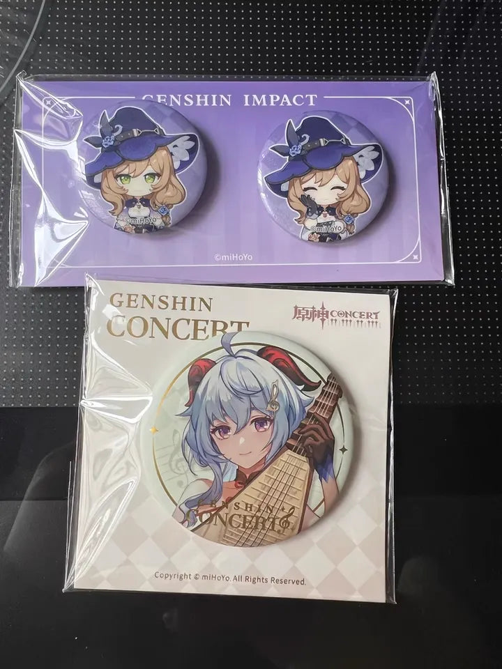 Genshin Impact Dusty Glory Series Character Badge