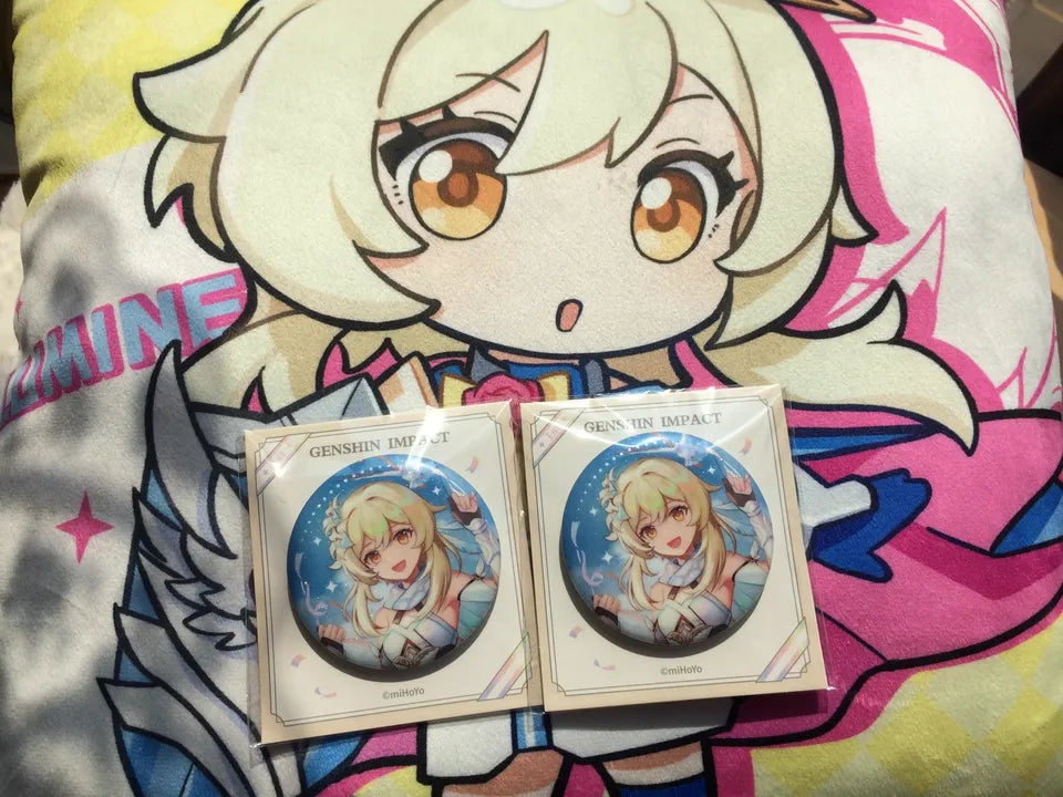 Genshin Impact Exhibition Series Pillow – Paimon
