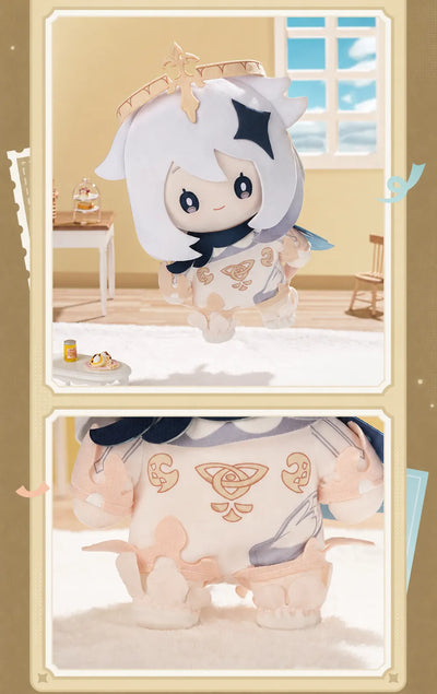 Genshin Impact Paimon Q Edition Plush Toy Fabric and Craftsmanship Details