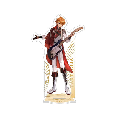 genshin impact tartaglia character standee dusty glory concert series acrylic display