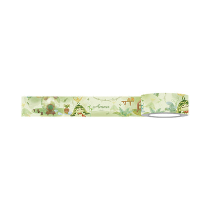 Genshin Impact Aranara Arama washi tape nature themed decorative masking tape