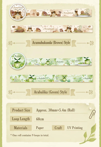 Aranara stationery materials PVC paper UV printing craft details