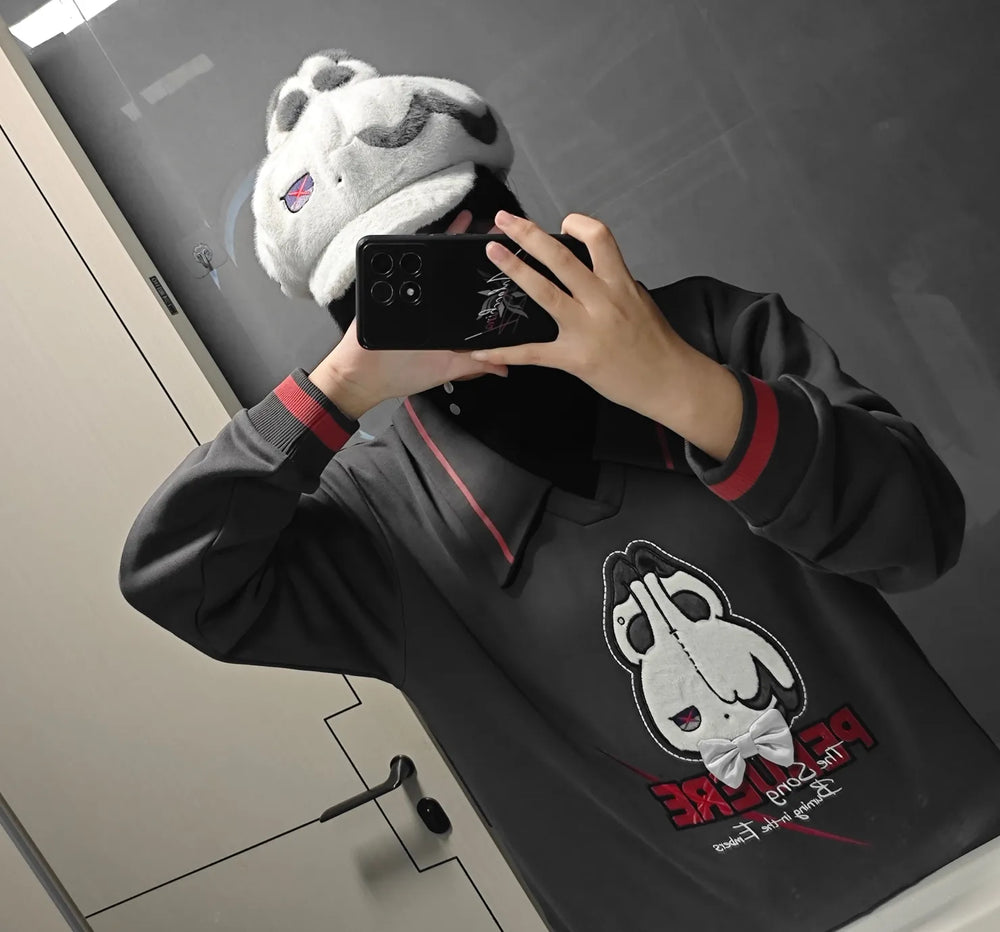 Genshin Impact Arlecchino Themed Impression Series Layered Sweatshirt