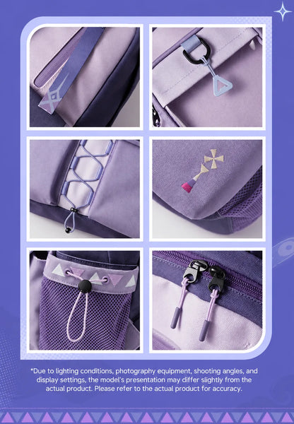 Close-up details of the Citlali sport backpack