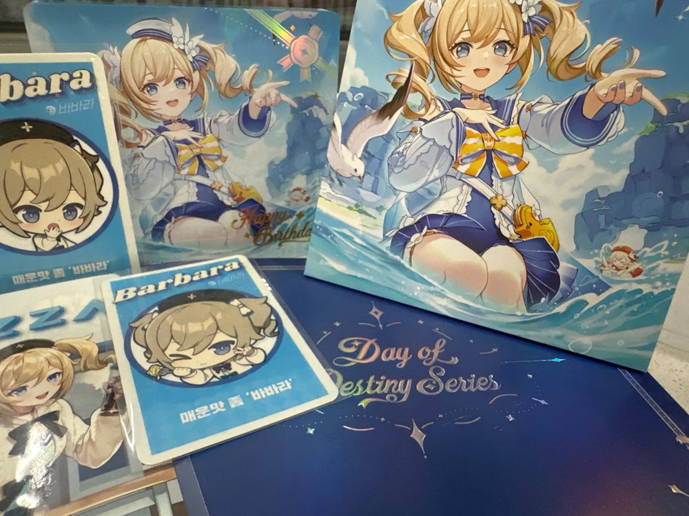 Posavasos Acrílico de Personaje Day of Destiny Genshin Impact