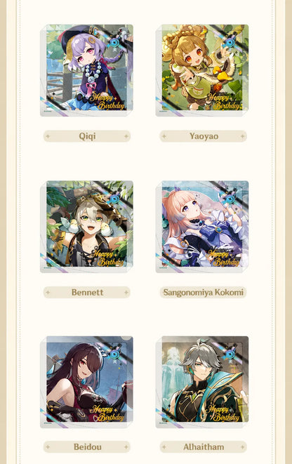 Premium Acrylic Character Coaster from Day of Destiny Series