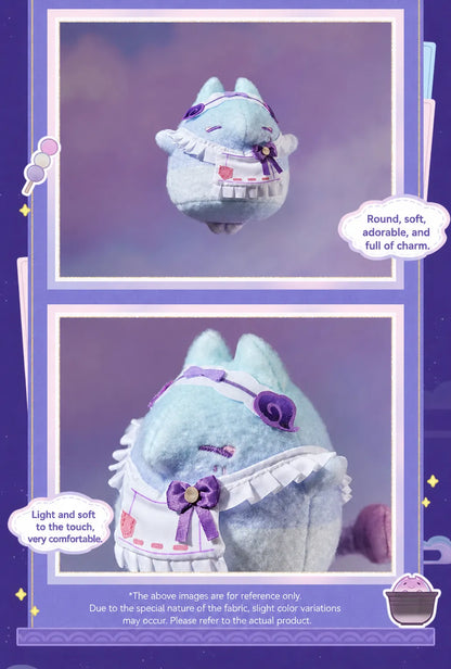 Dream-Eater Tapir Plush Soft Fabric and Embroidery Closeup