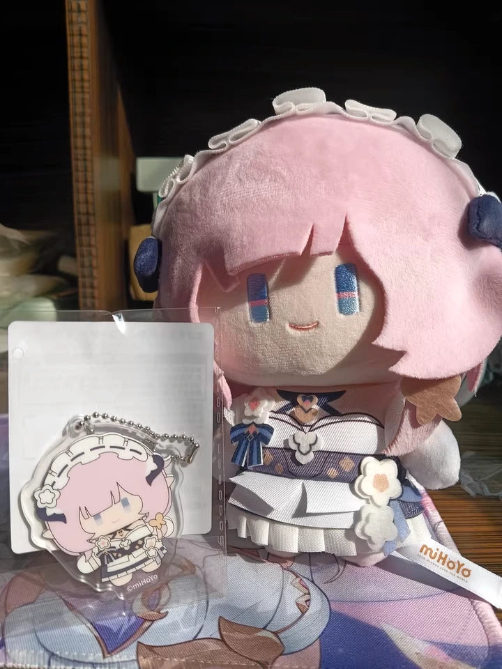 Customer photo of Elysia plush doll with bonus acrylic keychain