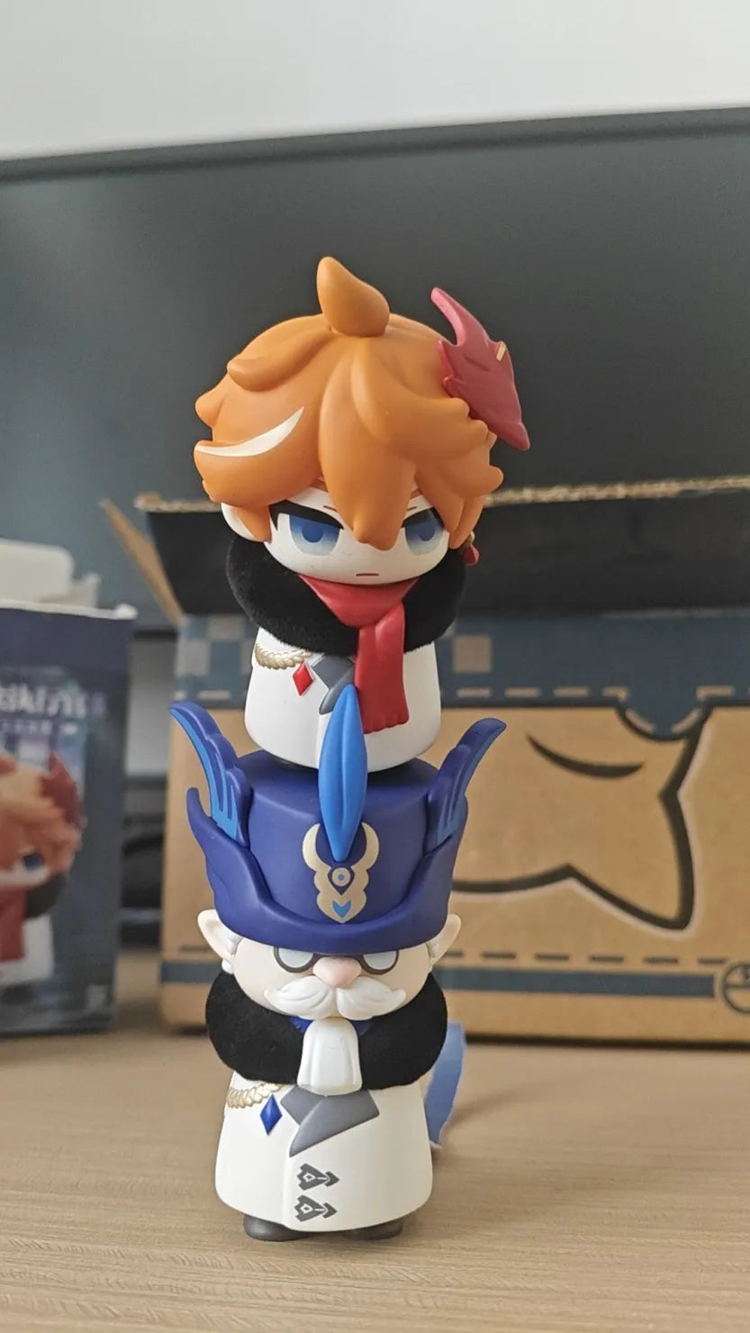 Genshin Impact Fatui Harbingers Series Chibi Blind Box Figures