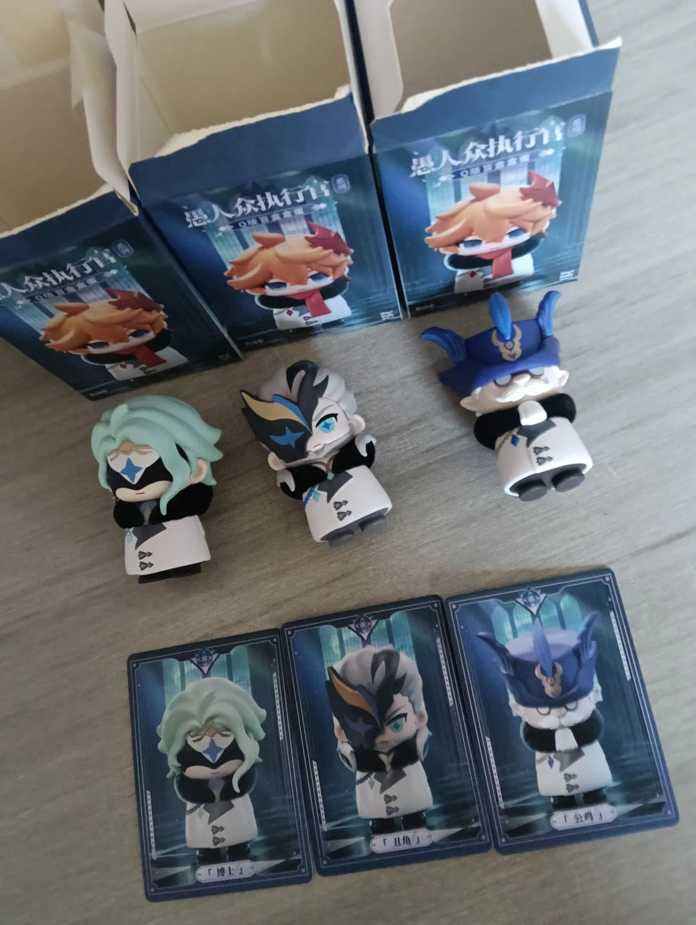 Genshin Impact Fatui Harbingers Series Chibi Blind Box Figures