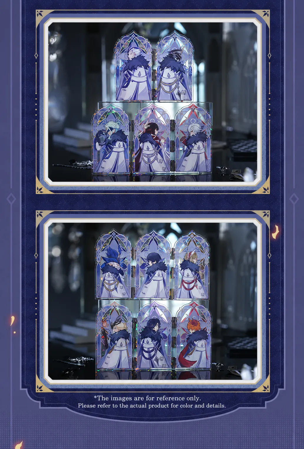 Frost and Flame Series Acrylic Stand Blind Box Product Details