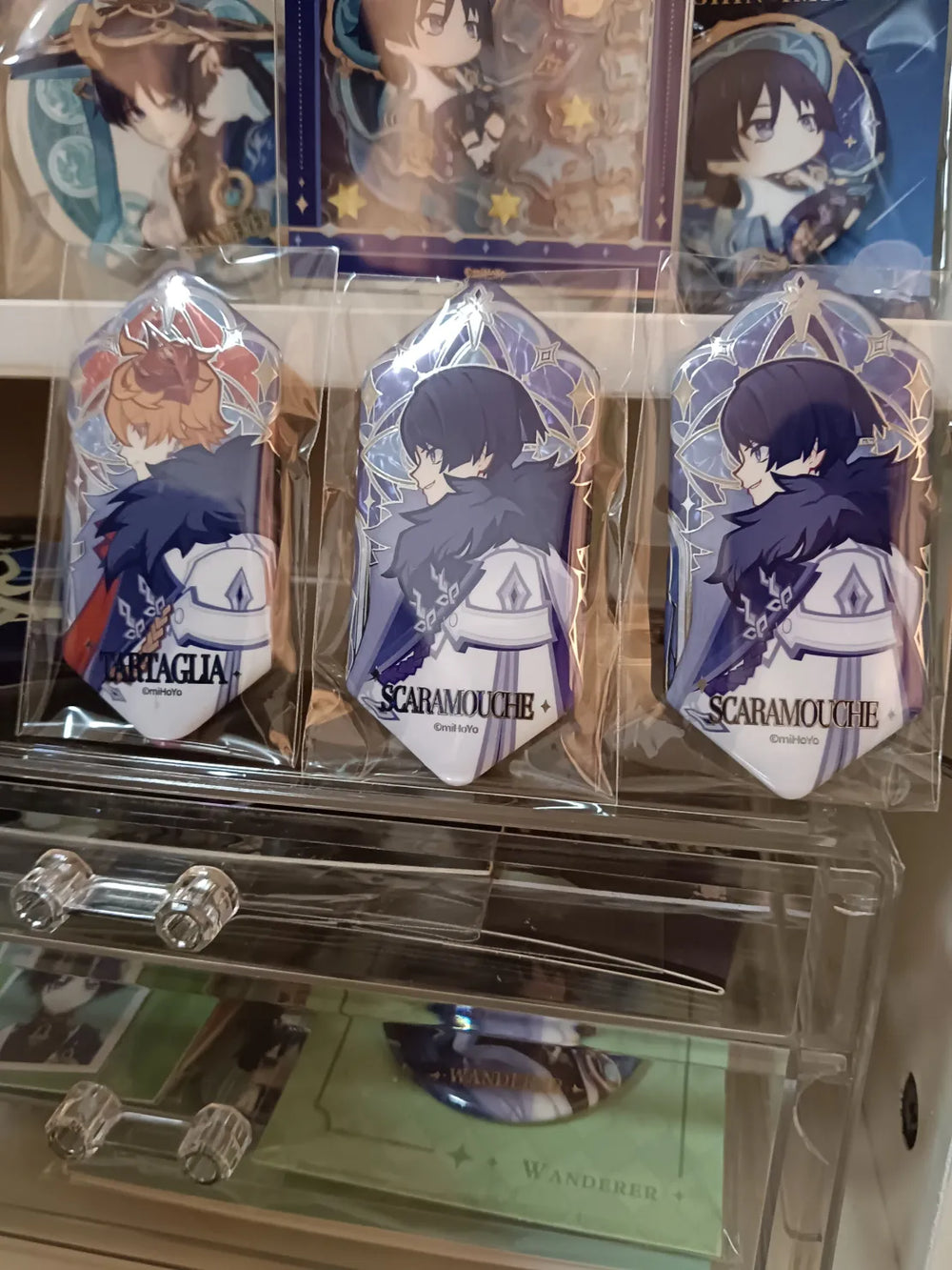 Genshin Impact Frost and Flame Series Acrylic Stand Blind Box