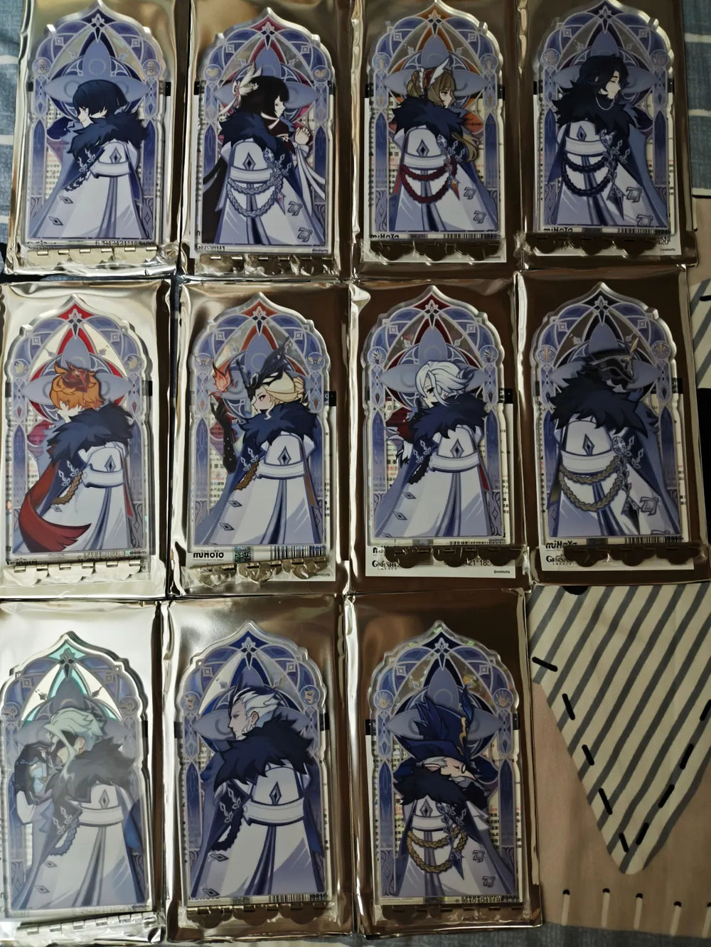 Genshin Impact Frost and Flame Series Acrylic Stand Blind Box