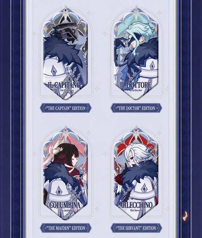 Il Dottore edition badge from the Frost and Flame Series
