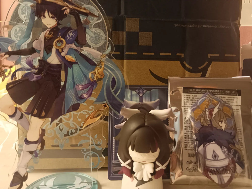 Genshin Impact Frost and Flame Series Badge Blind Box