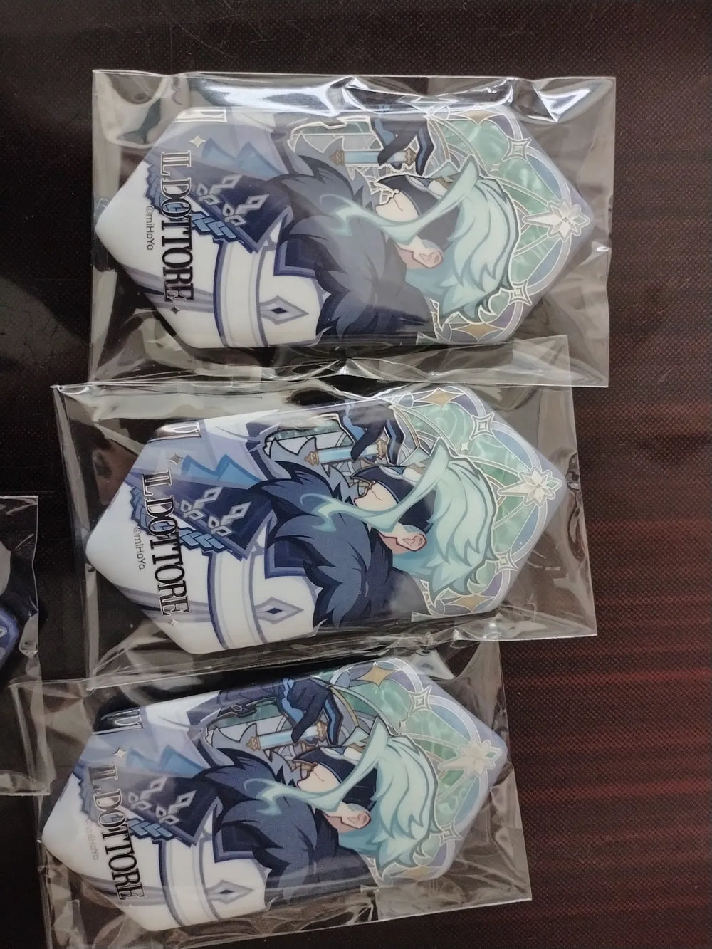 Genshin Impact Frost and Flame Series Badge Blind Box