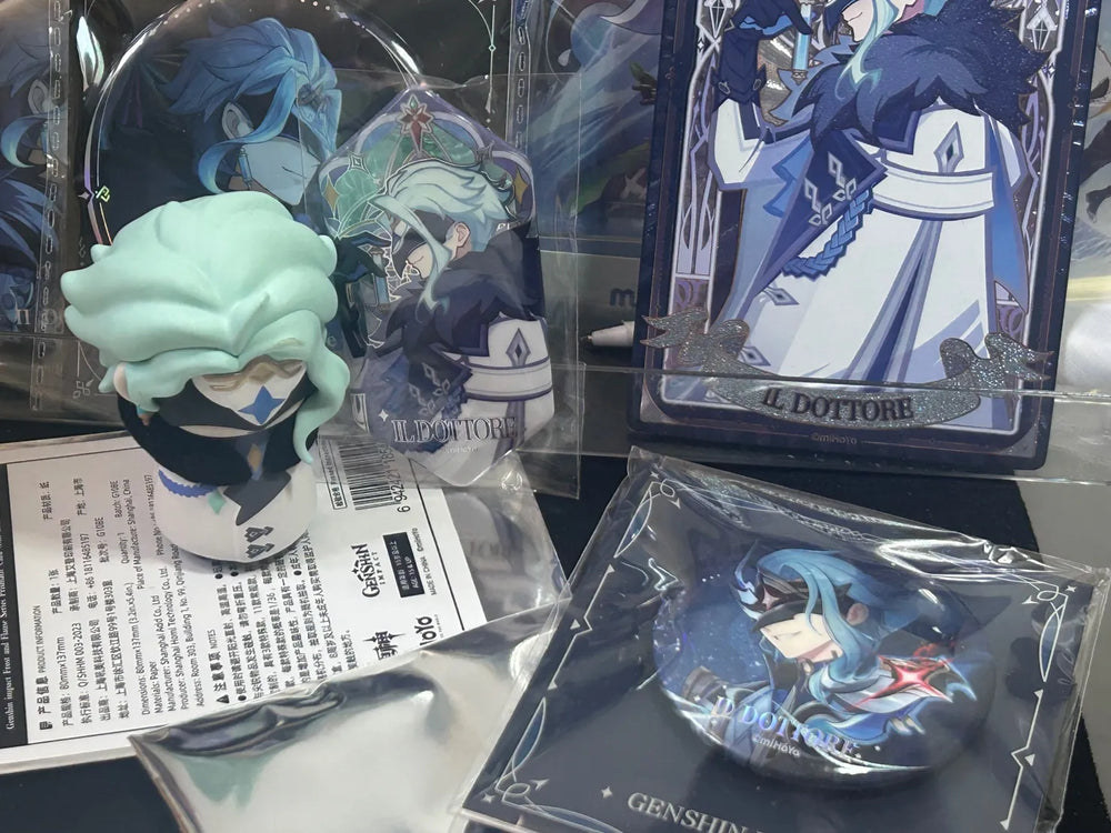 Genshin Impact Frost and Flame Series Badge Blind Box