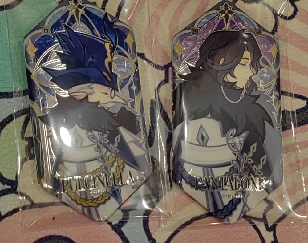 Genshin Impact Frost and Flame Series Badge Blind Box
